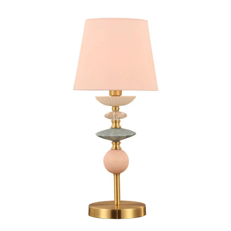 Keramična namizna svetilka Drum Shade