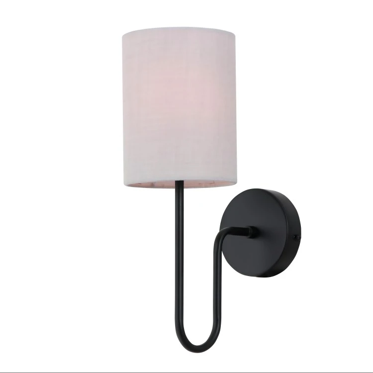 Slim Cylinder Shade Uplight Metal Wall Concone